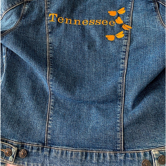 Super cute one of a kind Denim Jacket - Picture 1 of 11